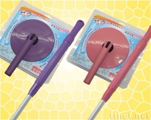 TM-2281(紫) TM -2281(粉) 單截桿手壓旋轉拖把(泡殼包裝